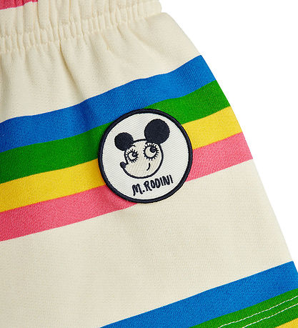 Mini Rodini Sweatshorts - Ritzratz Stripe - Multifarvet