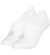 Calvin Klein Footies - 2-pak - Hvid