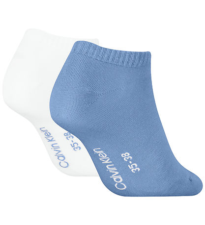 Calvin Klein Ankelstrømper - 2-pak - Sky Blue