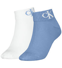 Calvin Klein Strømper - 2-pak - Sky Blue