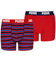 Puma Boxershorts - 2-pak - Rød/Blå