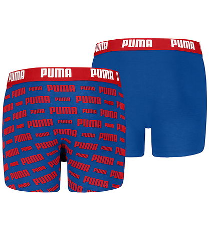 Puma Boxers - 2-Pack - Red/Blue