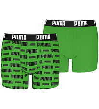 Puma Boxers - 2-Pack - Green/Black