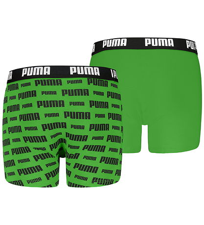 Puma Boxers - 2-Pack - Green/Black