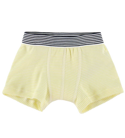 Petit Bateau Boxershorts - 3-pak - Blå/ Grøn/ Gul