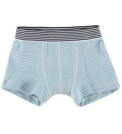 Petit Bateau Boxershorts - 3-pak - Blå/ Grøn/ Gul
