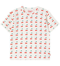 Tiny Cottons T-shirt - Cherries - Off White