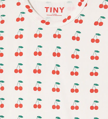 Tiny Cottons T-shirt - Cherries - Off White