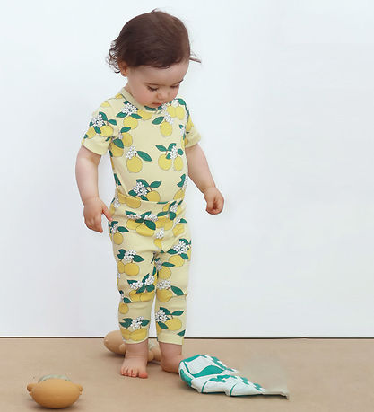 Tiny Cottons Body k/æ - Rib - Oranges - Mellow Yellow