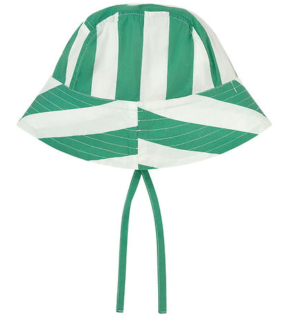 Tiny Cottons Sommerhat - Emerald Stripes