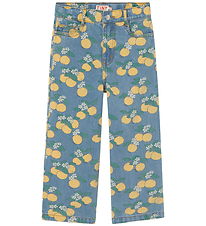 Tiny Cottons Jeans - Oranges - Light Wash Denim