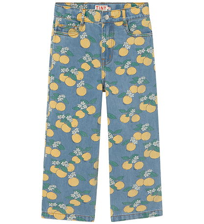 Tiny Cottons Jeans - Oranges - Light Wash Denim