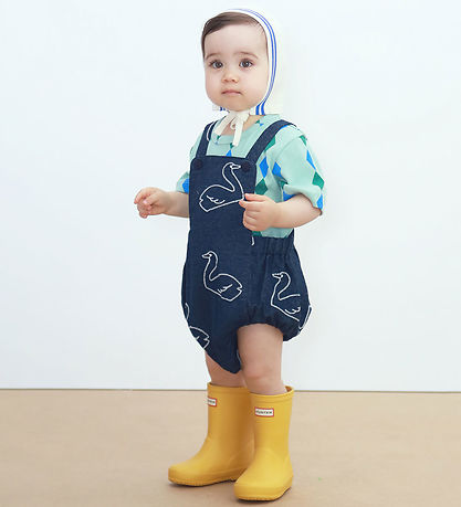 Tiny Cottons Body k/æ - Rib - Diamonds - Washed Emerald