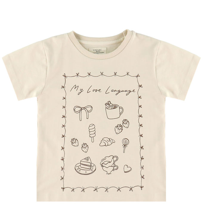 VACVAC T-shirt - AMÃLIE - Blush Beige