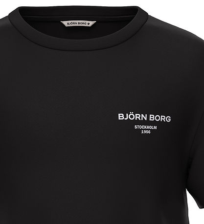 Björn Borg T-shirt - Borg Essential - Black Beauty