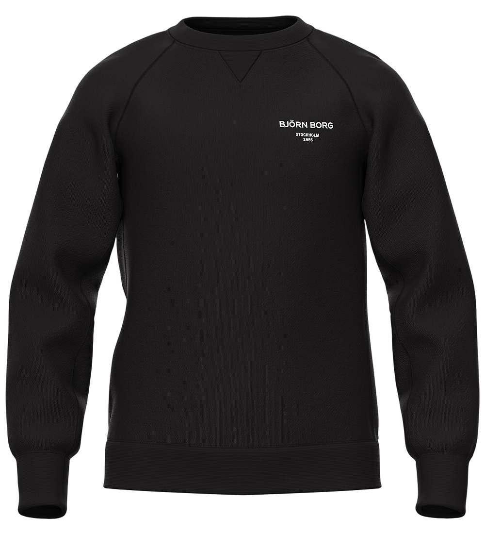 Björn Borg Sweatshirt - Borg Essential - Black Beauty - Björn Borg - 7-8 Jahre (122-128) - Sweatshirts