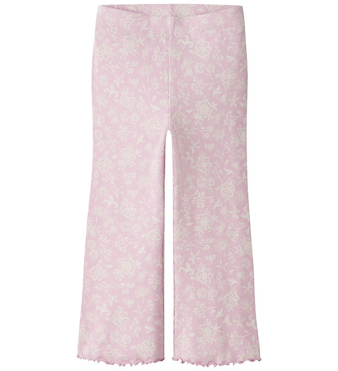Name It Bukser - Rib - NmfVemia - Pirouette/Spring Florals