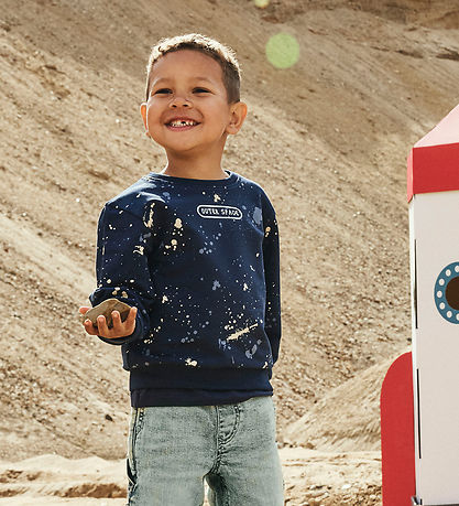 Name It Sweatshirt - NmmDarik - Navy Blazer