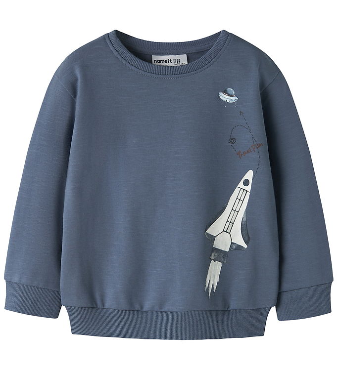 Name It Sweatshirt - NmmDace - Vintage Indigo