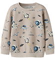 Name It Sweatshirt - NmmDace - Chateau Gray