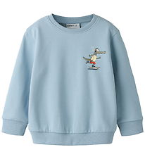 Name It Sweatshirt - NmmValexander - Blue Fog/Skater