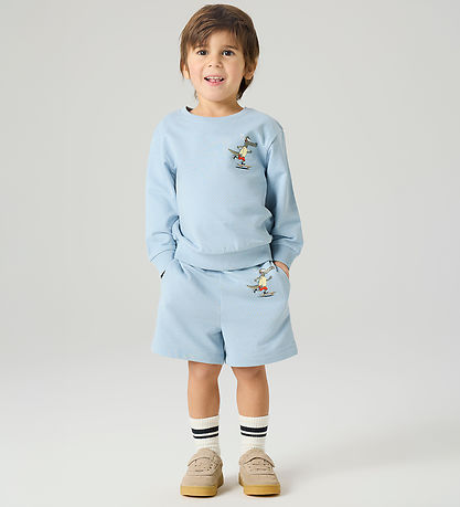 Name It Sweatshirt - NmmValexander - Blue Fog/Skater