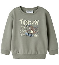 Name It Sweatshirt - NmmValexander - Shadow/Bear Skater