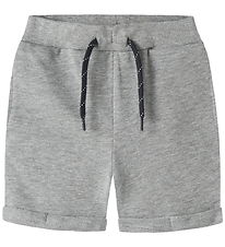 Name It Sweatshorts - NmmVasse - Grey Melange