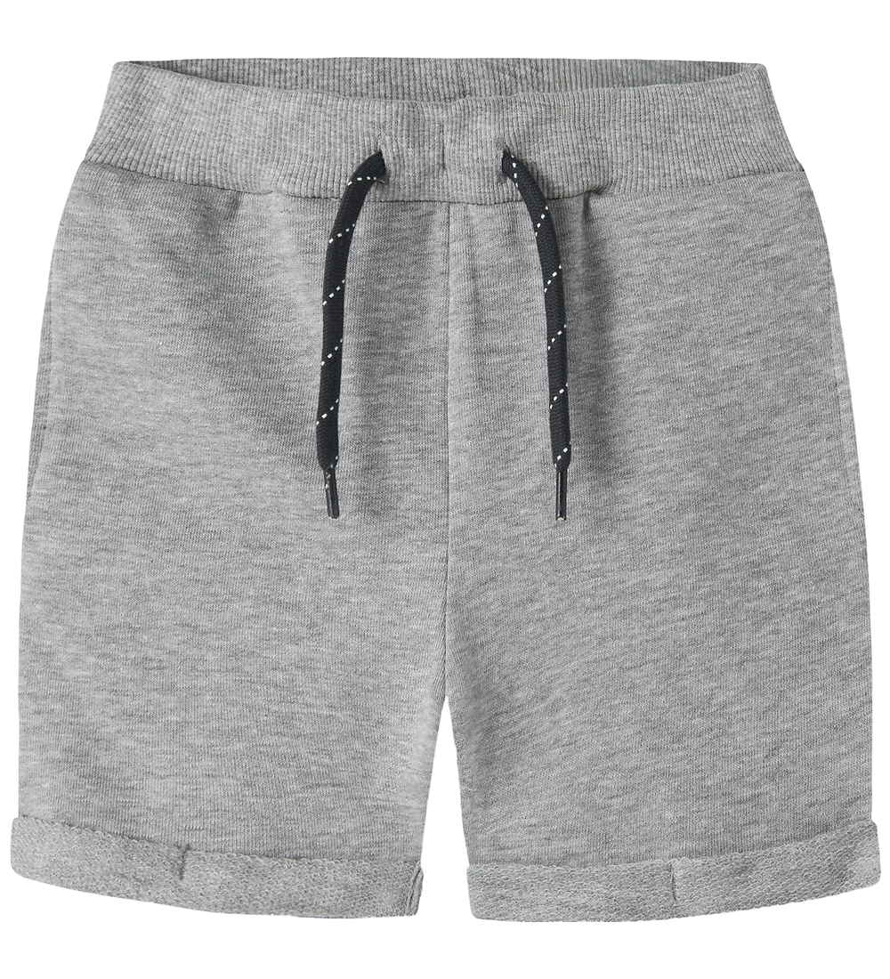 Name It Sweatshorts - NmmVasse - Grey Melange - Name It - 3 Jahre (98) - Shorts