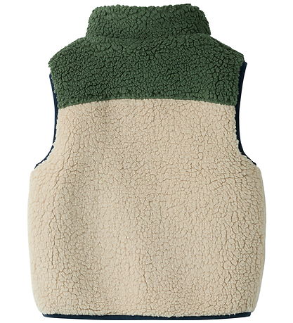 Name It Fleecevest - Teddy - NmmMonico - Peyote