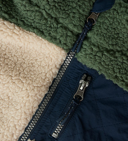 Name It Fleecevest - Teddy - NmmMonico - Peyote