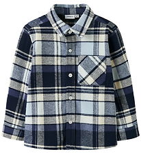 Name It skjorte - NmmDetul - Blue Fog