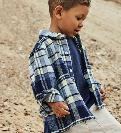 Name It skjorte - NmmDetul - Blue Fog