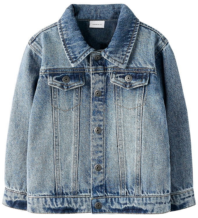 Name It Denimjakke - NmmNick - Medium Blue Denim