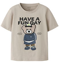 Name It T-shirt - NmmDilka - Chateau Gray