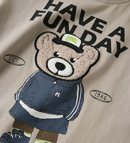 Name It T-shirt - NmmDilka - Chateau Gray