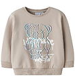 Name It Sweatshirt - NmmDonvu - Chateau Gray