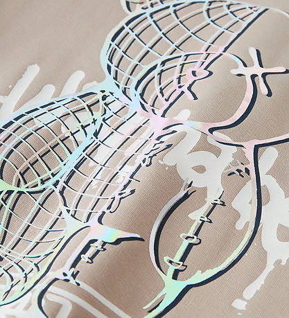 Name It Sweatshirt - NmmDonvu - Chateau Gray