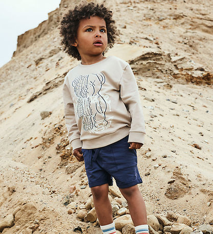 Name It Sweatshirt - NmmDonvu - Chateau Gray