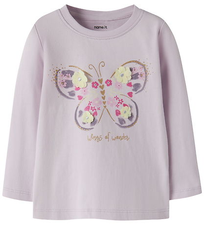 Name It Bluse - NmfDeppa - Lavender Fog