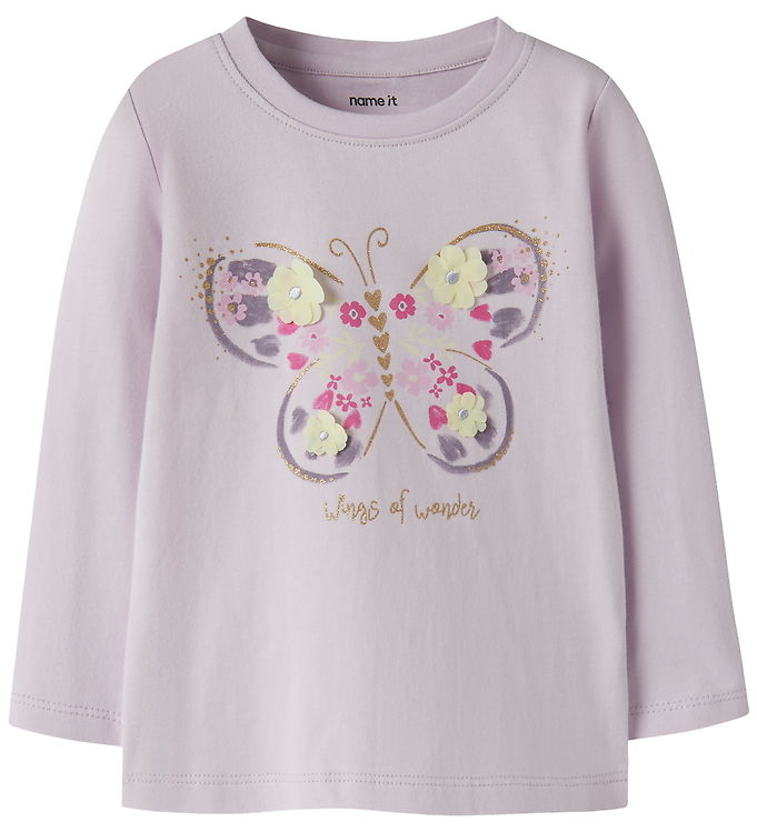 Name It Bluse - NmfDeppa - Lavender Fog