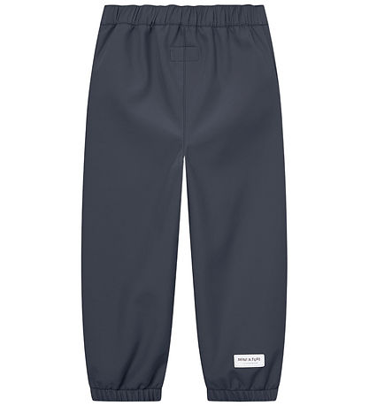 Mini A Ture Shoftshellbukser m. Fleece - MatAiano - Ombre Blue