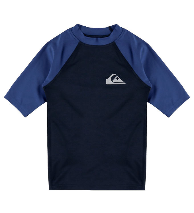 Quiksilver Badebluse - Everyday - UV50+ - Dark Navy/Monaco Blue