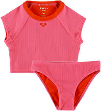 Roxy Bikini - Aruba Crop Lycra - Sangria Sunset