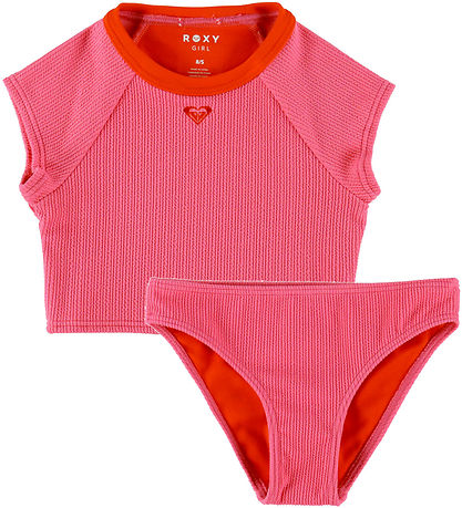 Roxy Bikini - Aruba Crop Lycra - Sangria Sunset