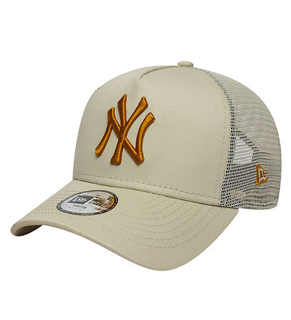 New Era Kasket - League Trucker - New York Yankees - Light Beige
