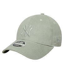 New Era Kasket - Fløjl - 9Forty - New York Yankees - Green Pastl