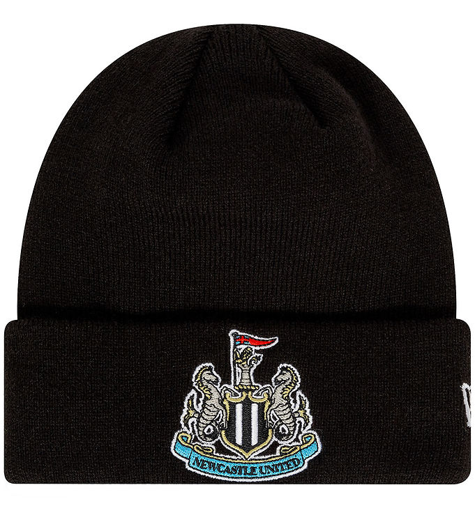New Era Hue - Strik - Newcastle - Sort m. Logo