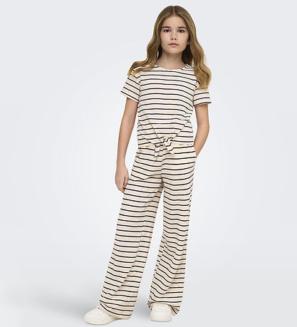 Kids Only T-shirt - KogJana - Tofu/Night Sky