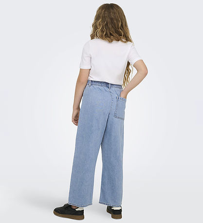 Kids Only Jeans - KogLumi - Wide - Light Blue Denim